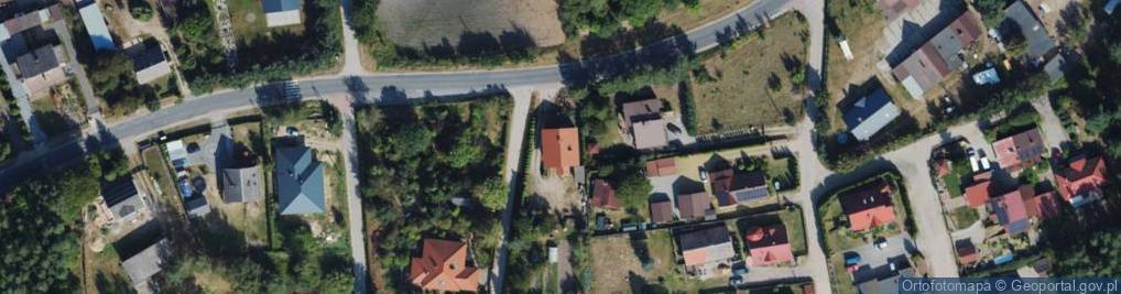 Zdjęcie satelitarne Główna ul.