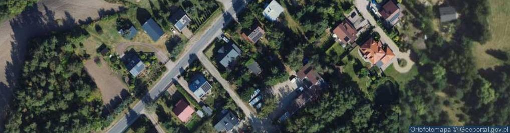 Zdjęcie satelitarne Główna ul.