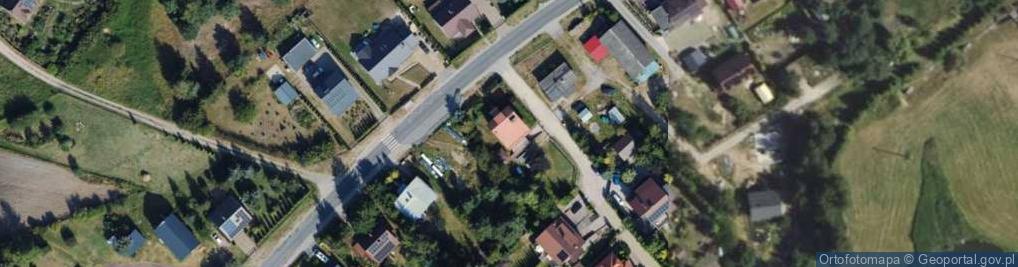 Zdjęcie satelitarne Główna ul.