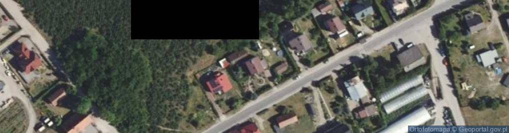 Zdjęcie satelitarne Główna ul.