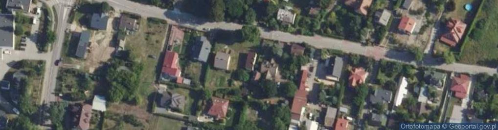 Zdjęcie satelitarne Główna ul.