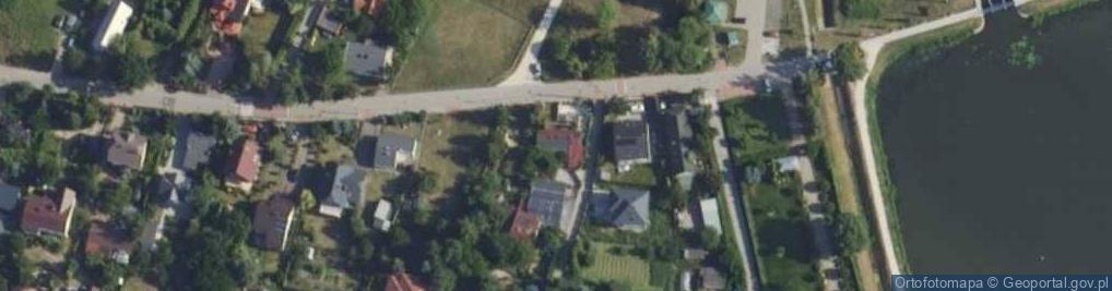 Zdjęcie satelitarne Główna ul.