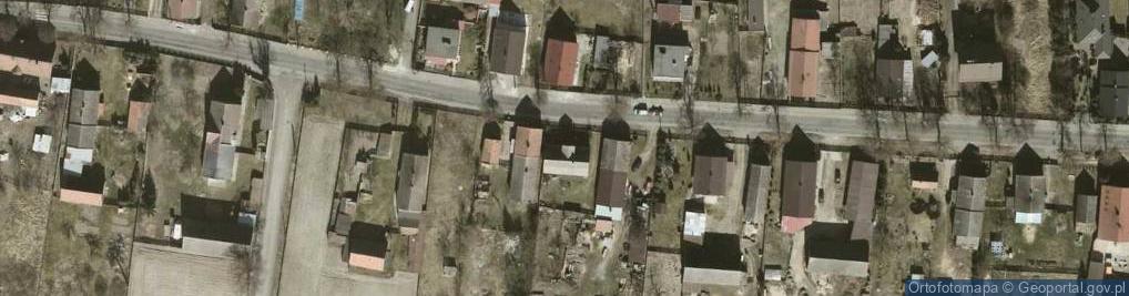 Zdjęcie satelitarne Główna ul.