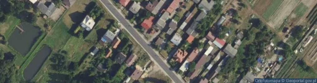 Zdjęcie satelitarne Główna ul.