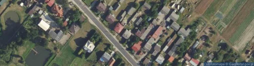 Zdjęcie satelitarne Główna ul.