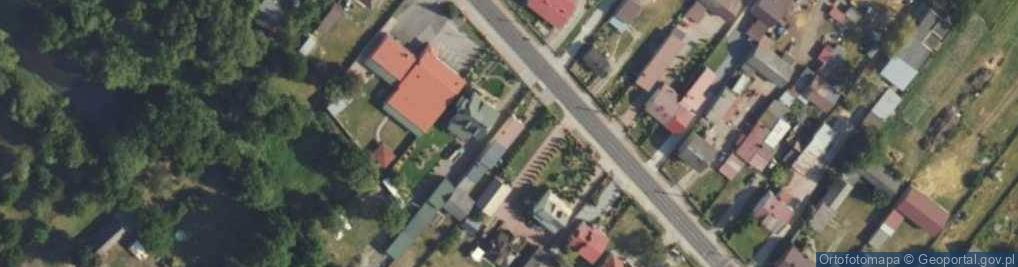 Zdjęcie satelitarne Główna ul.