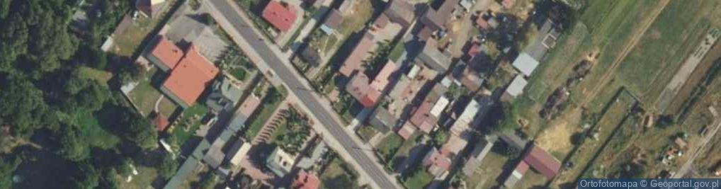 Zdjęcie satelitarne Główna ul.
