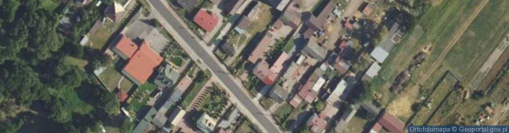 Zdjęcie satelitarne Główna ul.