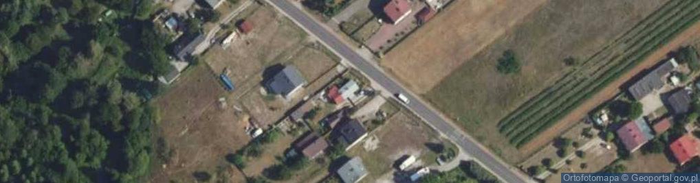 Zdjęcie satelitarne Główna ul.