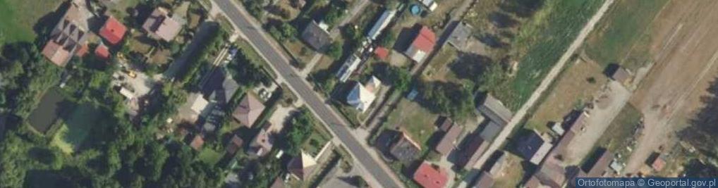 Zdjęcie satelitarne Główna ul.