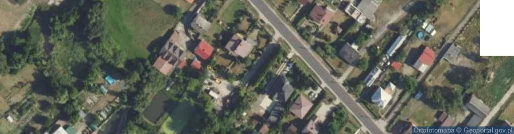 Zdjęcie satelitarne Główna ul.