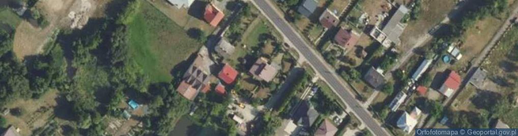 Zdjęcie satelitarne Główna ul.