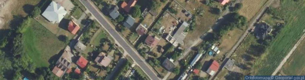Zdjęcie satelitarne Główna ul.