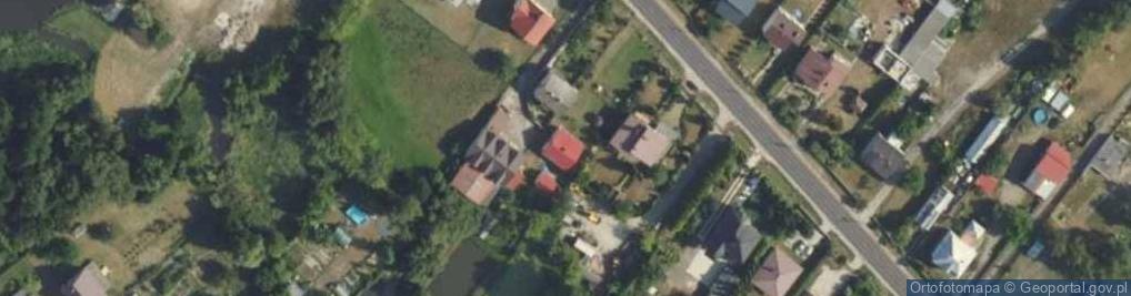 Zdjęcie satelitarne Główna ul.
