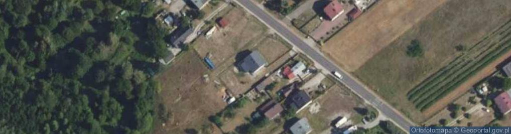 Zdjęcie satelitarne Główna ul.