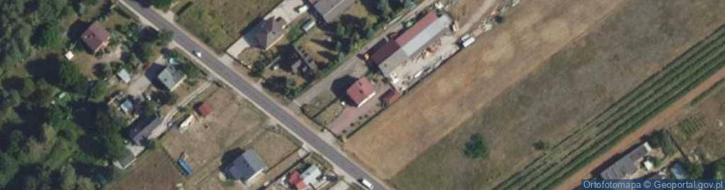 Zdjęcie satelitarne Główna ul.