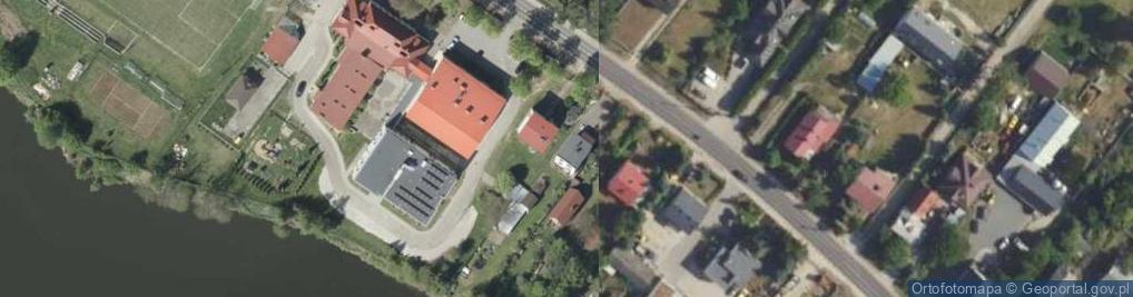 Zdjęcie satelitarne Główna ul.