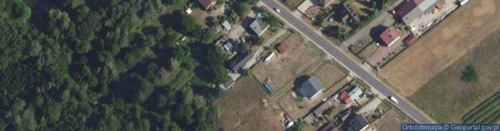 Zdjęcie satelitarne Główna ul.