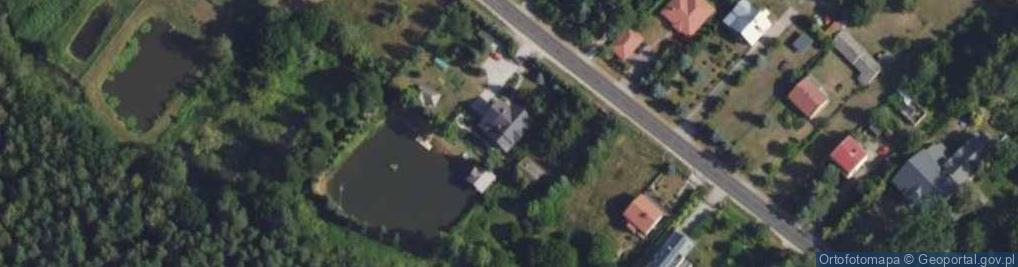 Zdjęcie satelitarne Główna ul.