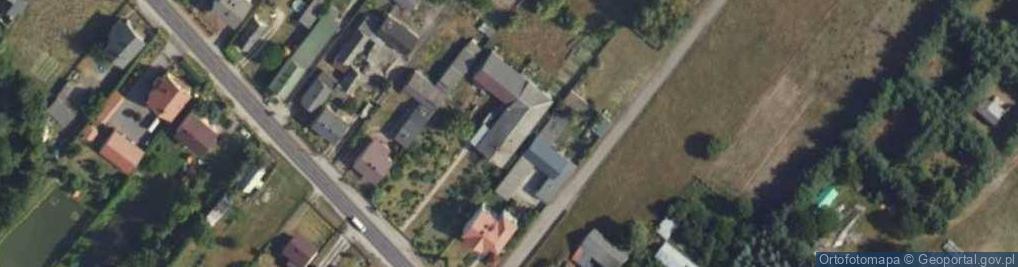 Zdjęcie satelitarne Główna ul.