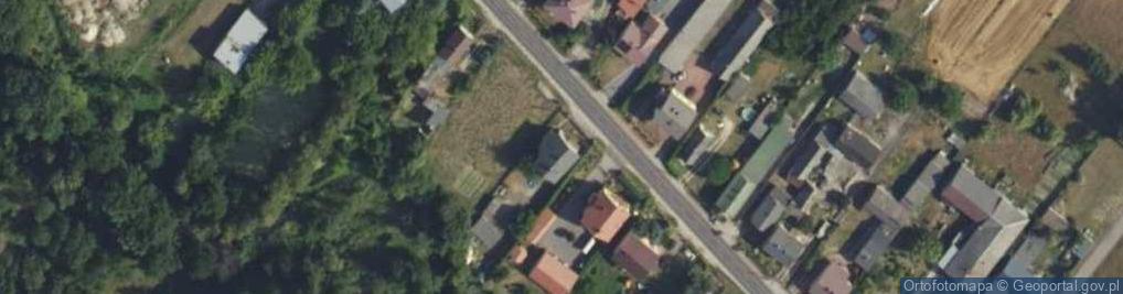 Zdjęcie satelitarne Główna ul.