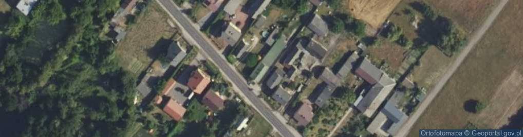 Zdjęcie satelitarne Główna ul.