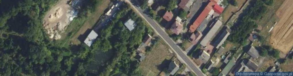 Zdjęcie satelitarne Główna ul.