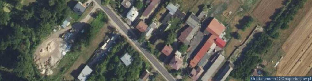 Zdjęcie satelitarne Główna ul.