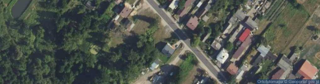 Zdjęcie satelitarne Główna ul.