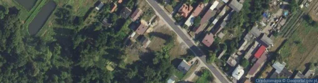 Zdjęcie satelitarne Główna ul.