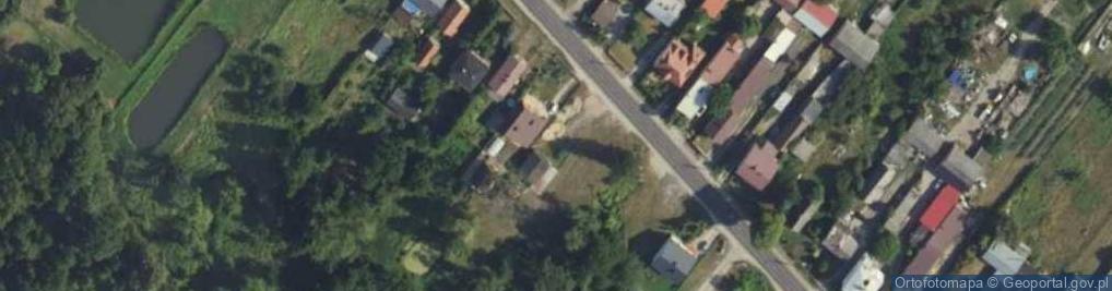 Zdjęcie satelitarne Główna ul.