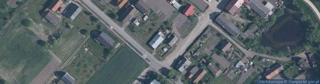 Zdjęcie satelitarne Główna ul.