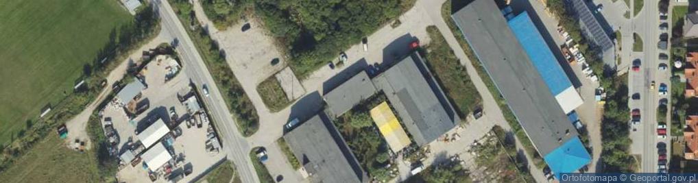 Zdjęcie satelitarne Glazurowa ul.