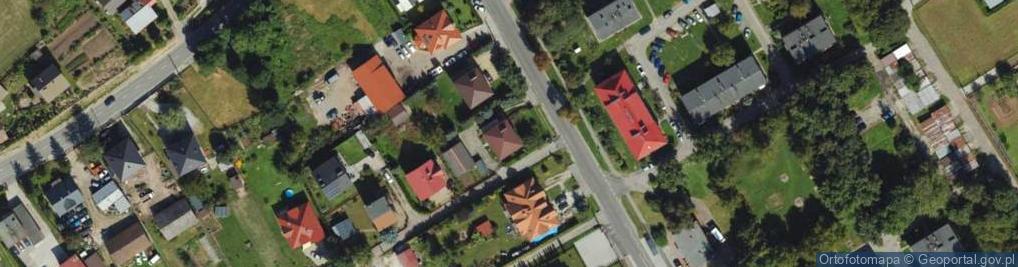 Zdjęcie satelitarne Glinik ul.