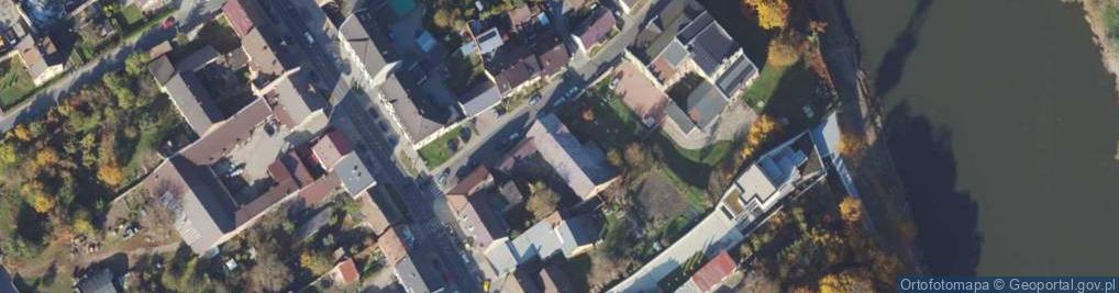 Zdjęcie satelitarne Głęboka ul.