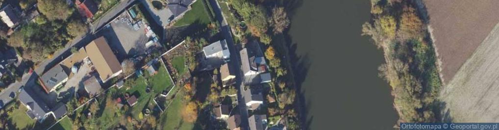 Zdjęcie satelitarne Głęboka ul.