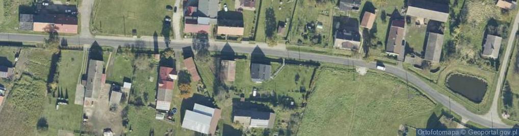 Zdjęcie satelitarne Główna ul.