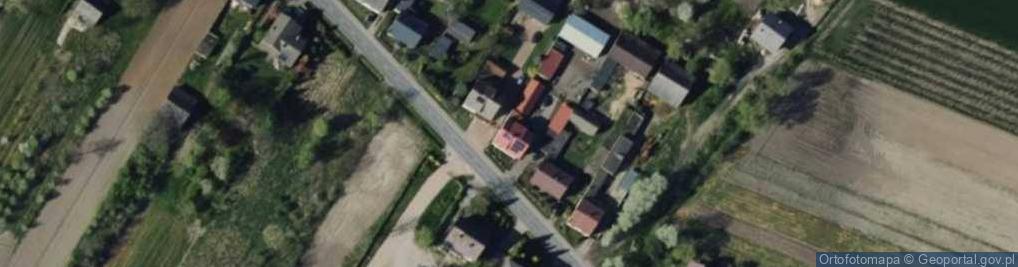 Zdjęcie satelitarne Główna ul.