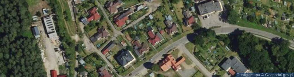 Zdjęcie satelitarne Główna ul.