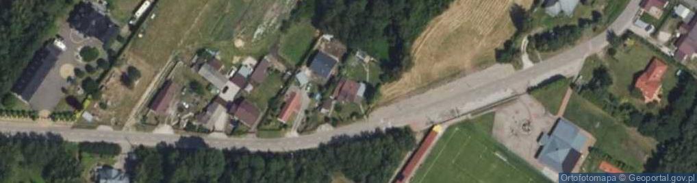 Zdjęcie satelitarne Główna ul.
