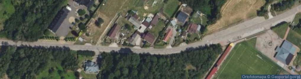 Zdjęcie satelitarne Główna ul.