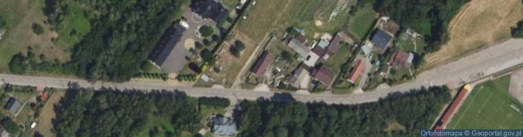 Zdjęcie satelitarne Główna ul.