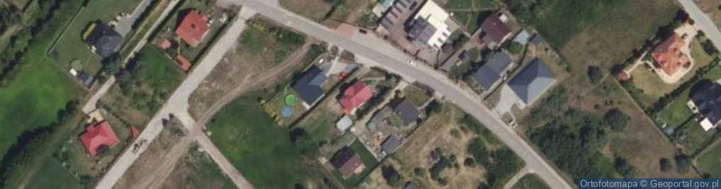 Zdjęcie satelitarne Główna ul.