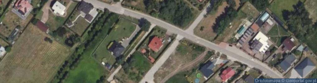 Zdjęcie satelitarne Główna ul.