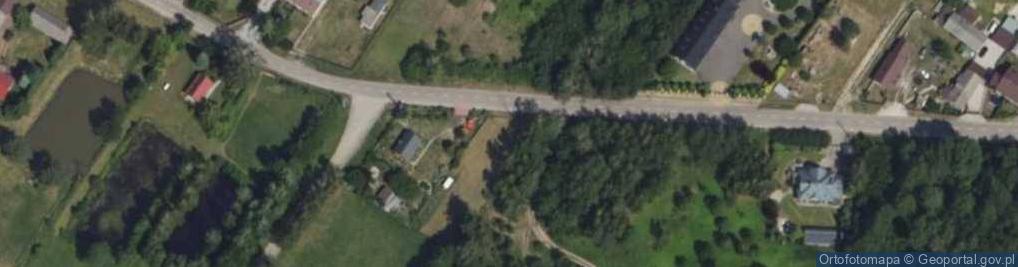 Zdjęcie satelitarne Główna ul.