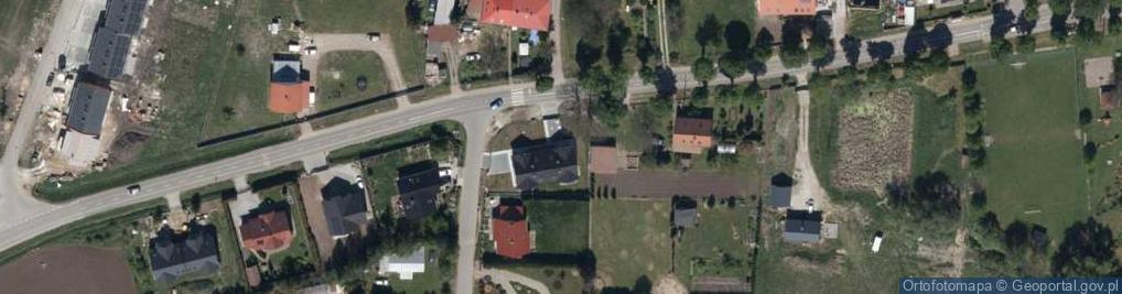 Zdjęcie satelitarne Główna ul.