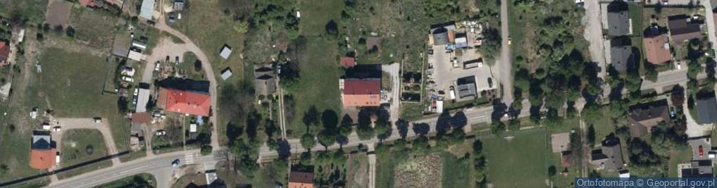Zdjęcie satelitarne Główna ul.