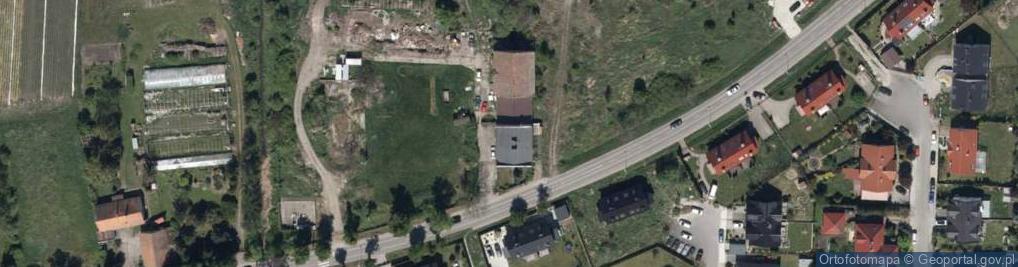 Zdjęcie satelitarne Główna ul.
