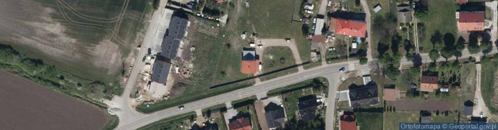 Zdjęcie satelitarne Główna ul.