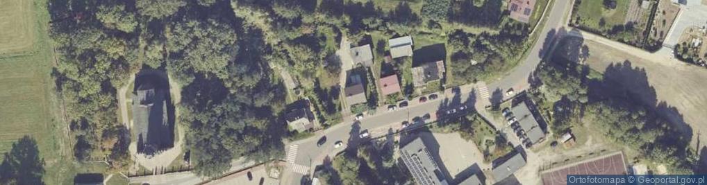 Zdjęcie satelitarne Główna ul.